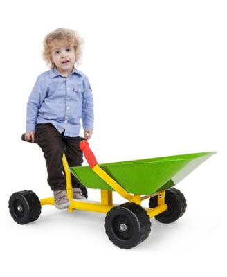 8 Inch Heavy Duty Kids Ride-on Sand Dumper with 4 Wheels