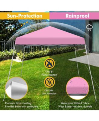 10 x 10 Feet Outdoor Instant Pop-up Canopy with Carrying Bag