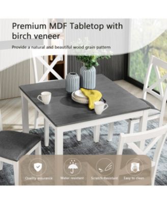 5-Piece Dining Set for 4