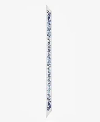 Women's Peacock Floral Skinny Scarf