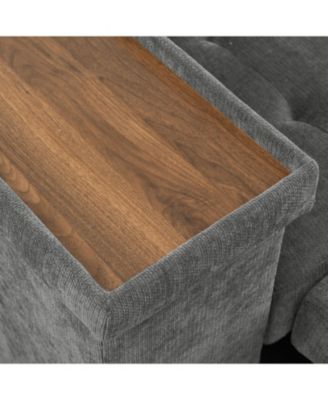 Streamdale Mirod L-Shaped Sectional Sofa with Pull-Out Bed & Storage