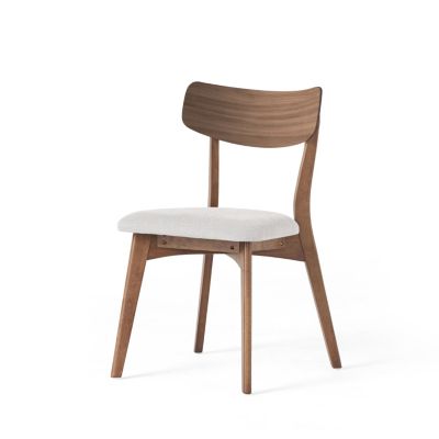 Upholstered Dining Chairs (Set of 2) - Light Beige