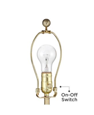 Gordy Modern Accent Table Lamps 20 1/2" High Set of 2 Ribbed Green Ceramic Oatmeal Fabric Drum Shade for Bedroom Living Room Nightstand