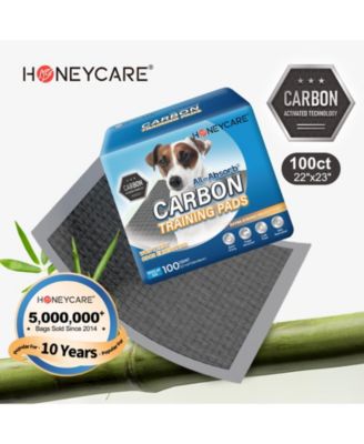 Carbon All-Absorb Puppy Training Pads Absorb Eliminating Odor, Ultra Charcoal Dog Pad, 22x23 inch, 200ct