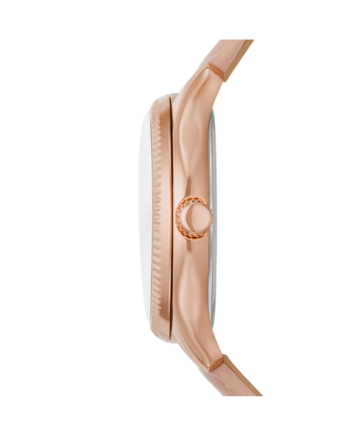 Fossil Women's Rye Multifunction Pink Leather Watch, 36mm