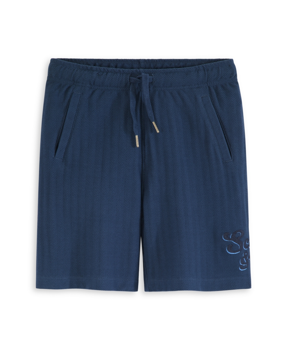 Scotch & Soda Big Boys Knit Herringbone Shorts