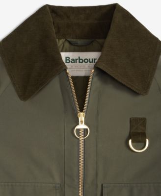 Women's Nora Oversized-Collar Utility Jacket, Exclusively at Macy's