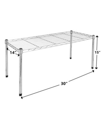 Simple Deluxe Heavy Duty 1-Shelf Shelving, Adjustable Storage Units