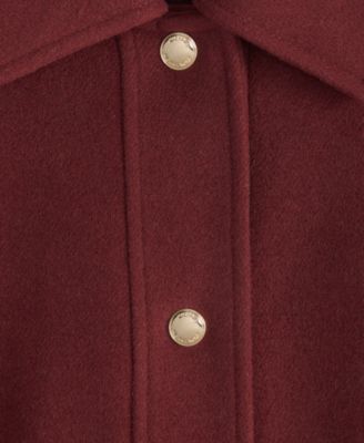 Women's Collared Button-Front Coat, Exclusively at Macy's