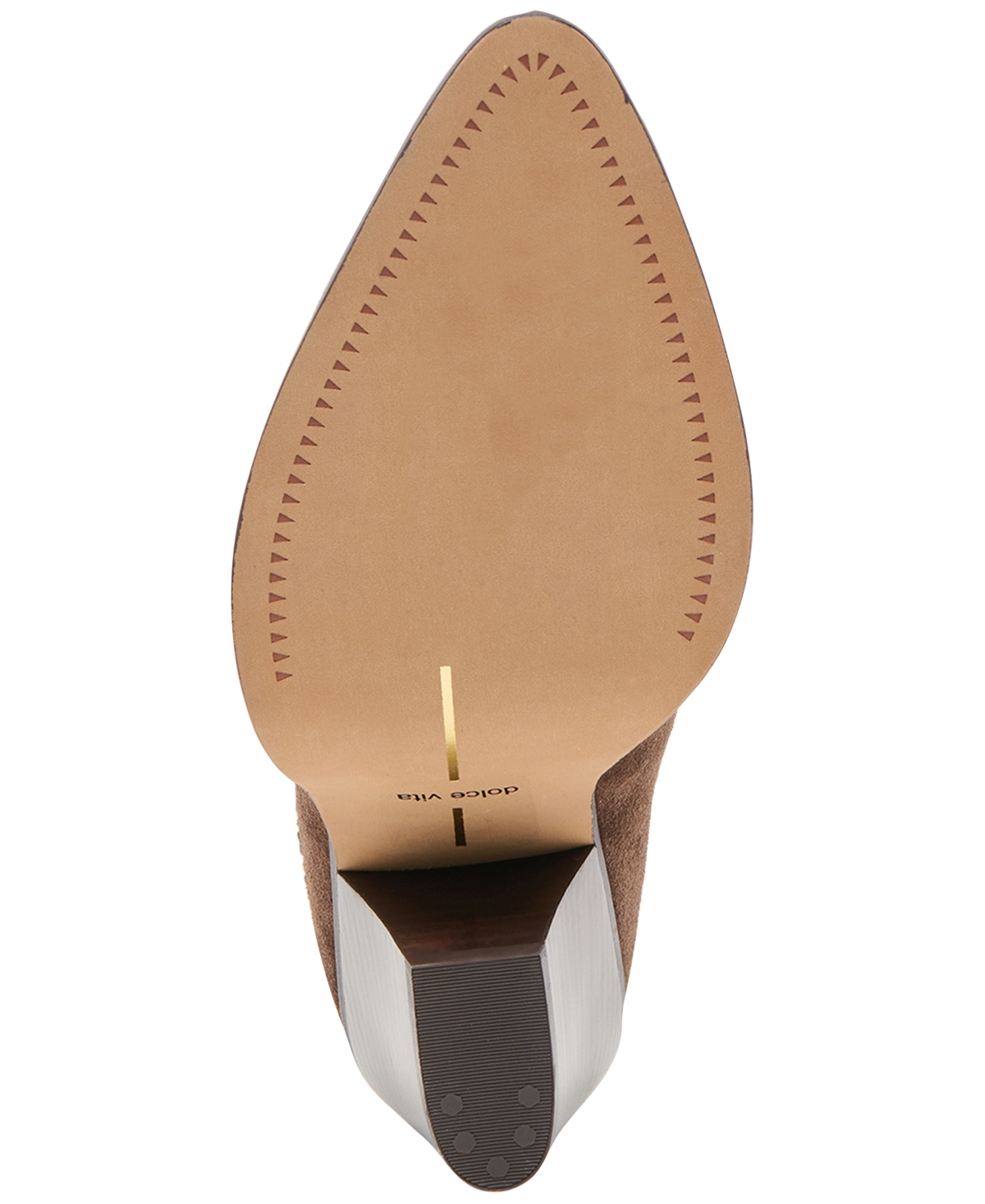 Dolce Vita Jolyn Heels Dk Brown Suede In Brown