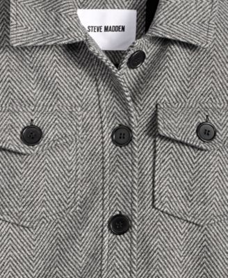 Women's Collared Button-Front Jacket