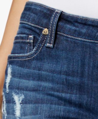 Kut from the Kloth Cameron Cuffed Straight-Leg Jeans