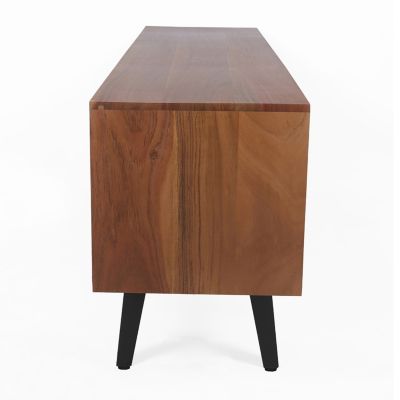 Streamdale 58x14x17.5" Asther Acacia Wood TV Cabinet