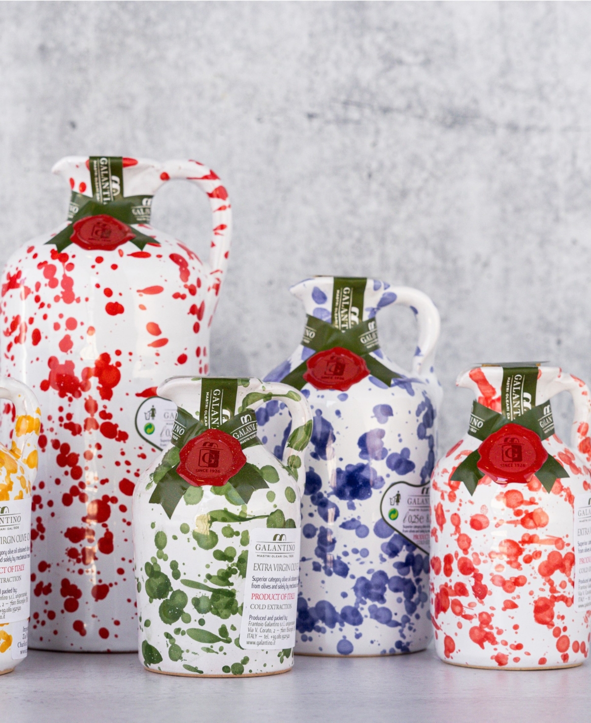 Zia Pia Fantasia Extra Virgin Olive Oil Ceramic