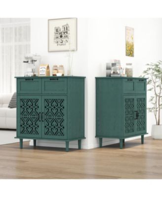  2-Drawer, 2-Door Accent Cabinet