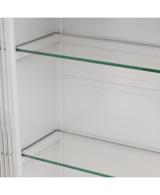Arched Glass Wall Cabinets