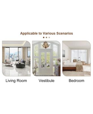 Streamdale Modern Wood Texture MDF Coffee Table, Simple, Durable Design (39.3"x23.6"x11.8")