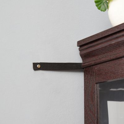 Lighted Glass Curio Cabinet for Display & Storage