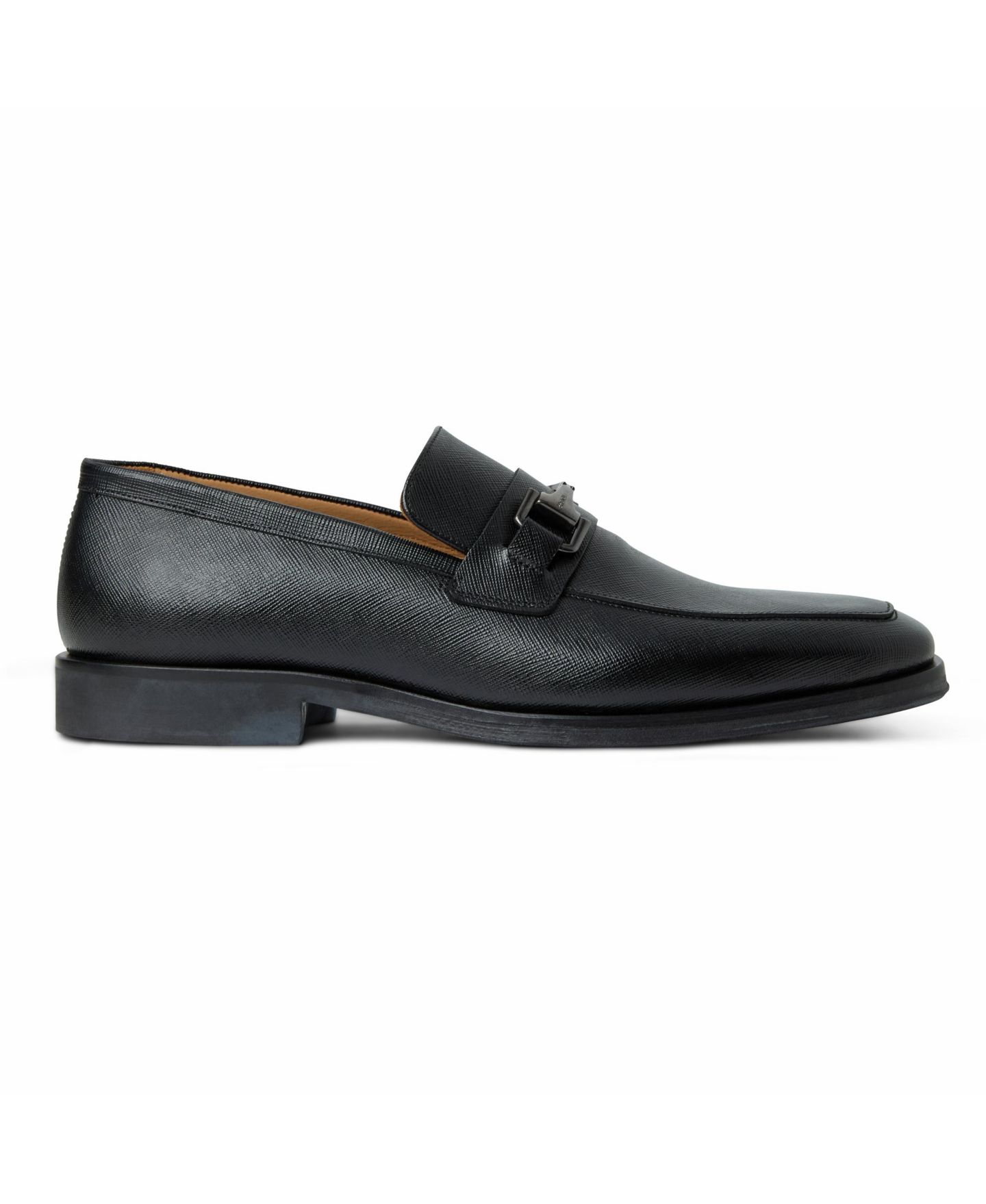 Мужские туфли Bruno Magli Raging Bit Slip On Dress Shoe, цвет: Чёрный — фото 2