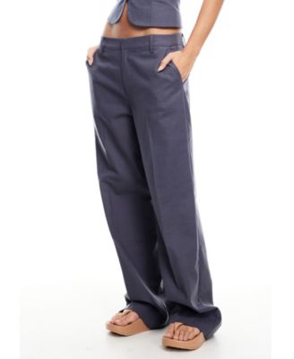 Women's Cotton Elements Straight-Leg Pants