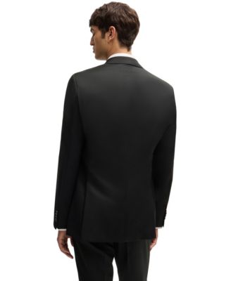 BOSS by Men's Virgin-Wool Serge Suit Jacket