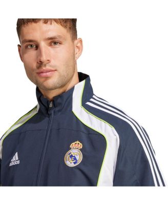 Adidas Men's Navy Real Madrid Urban Purist AEROREADY Full-Zip