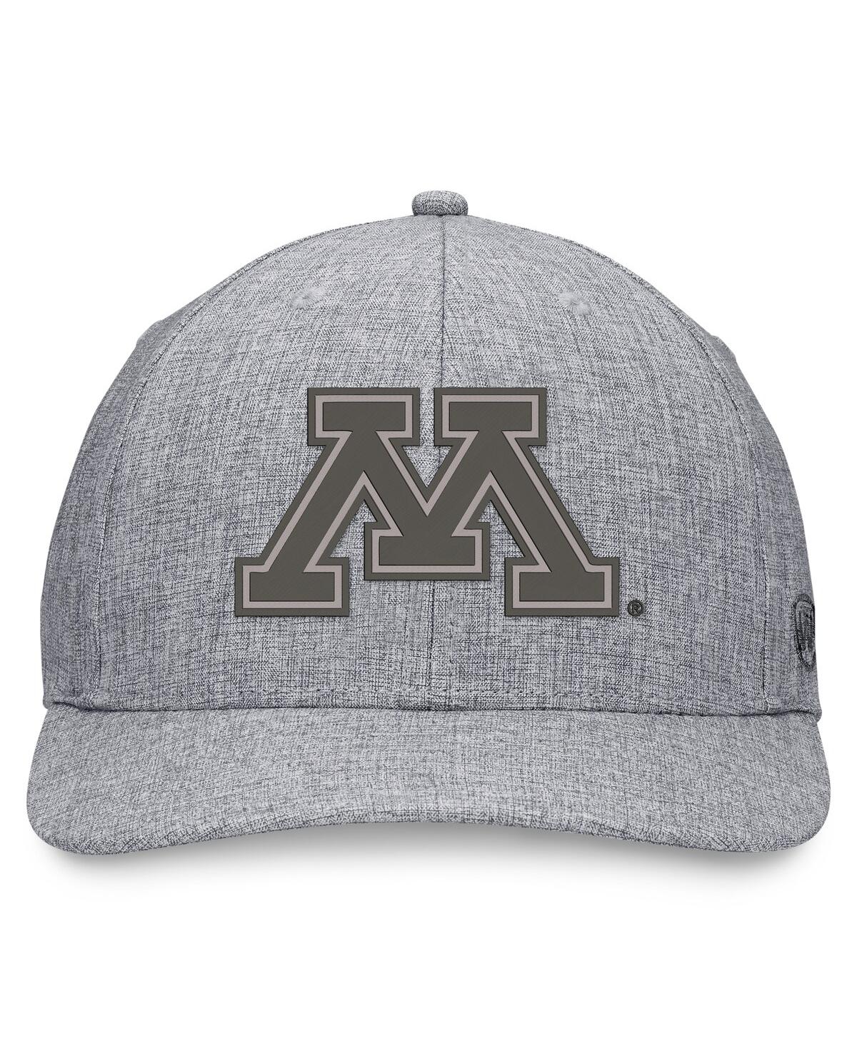 Top Of The World Men's Gray Minnesota Golden Gophers Top Grit Flex Hat