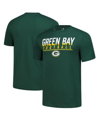 Fanatics - Men's Green Green Bay Packers Blocked T-Shirt