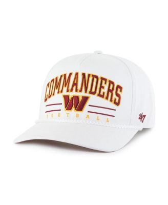 '47 Brand - Men's White Washington Commanders Roscoe Hitch Rope Adjustable Hat
