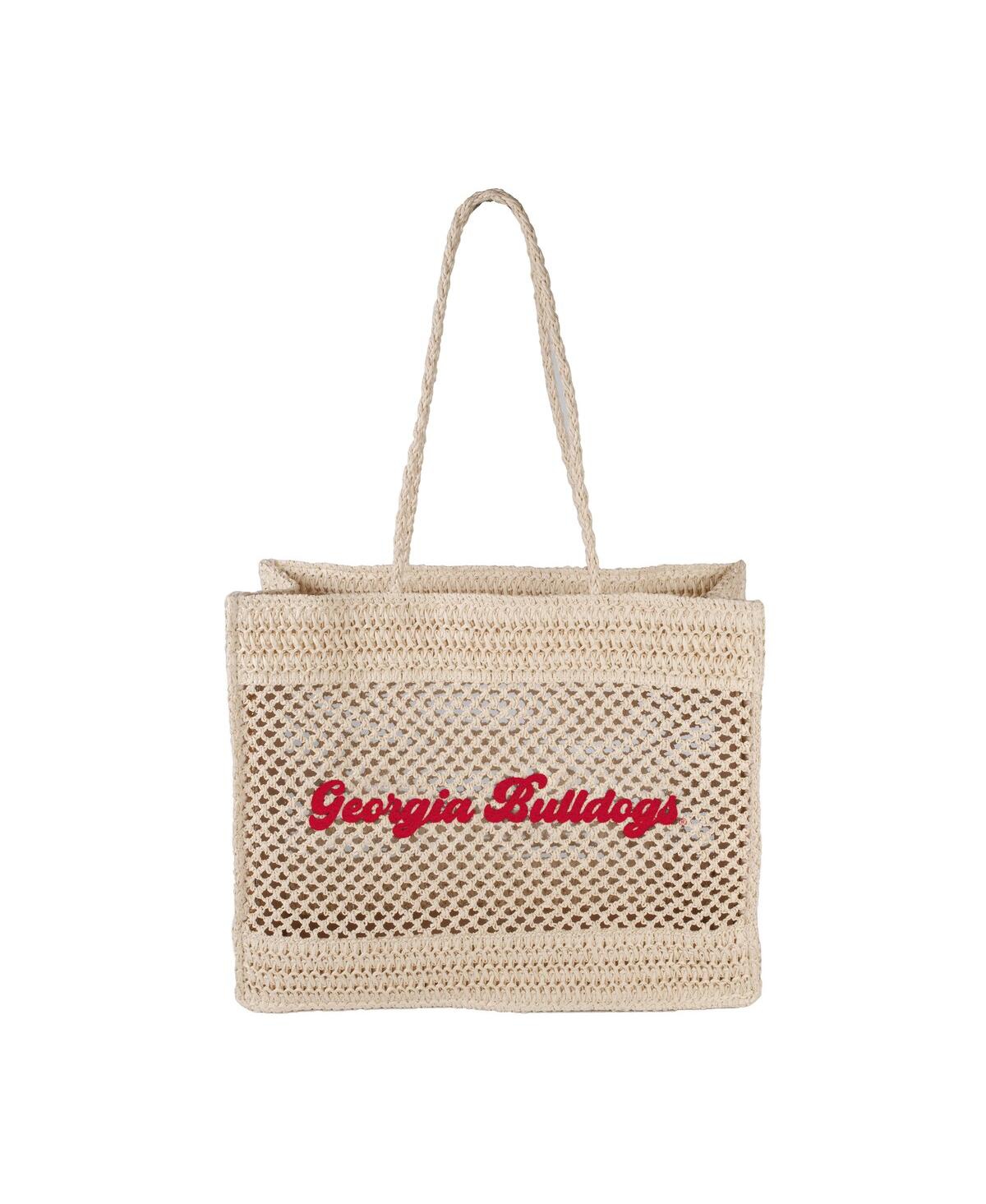 Georgia Bulldogs Coastal Tote Bag - Tan