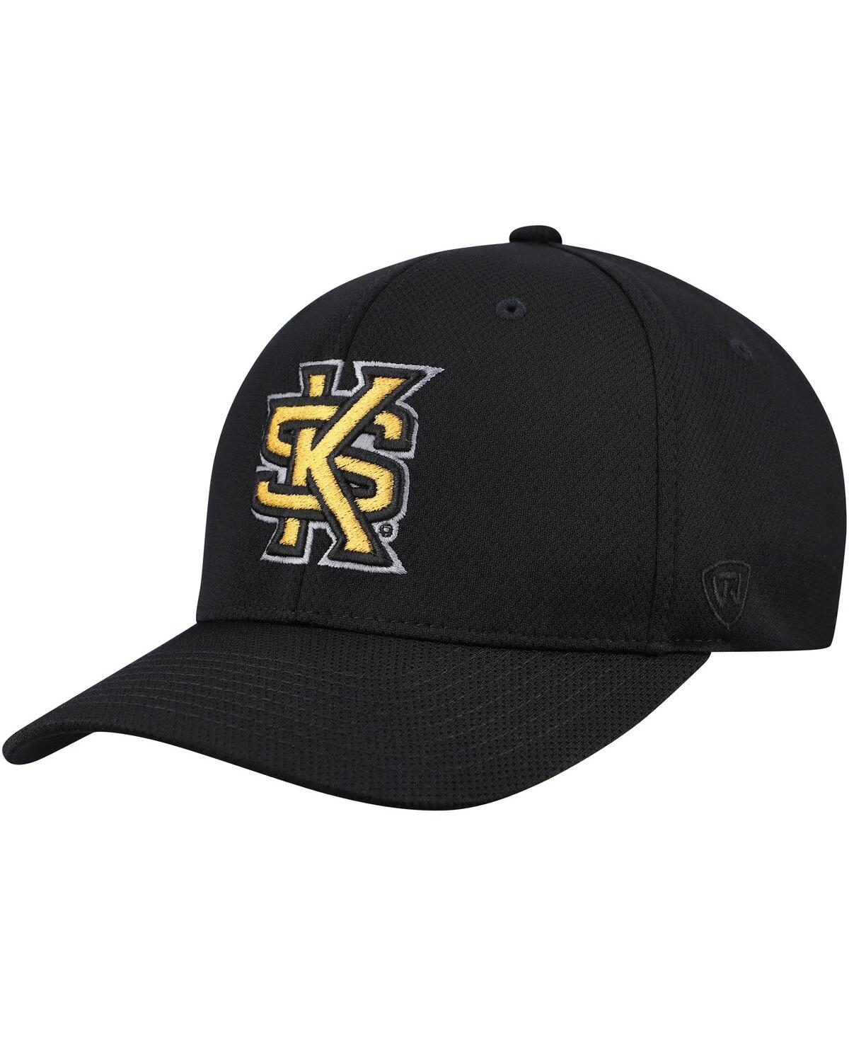 Top Of The World Men'sâ Black Kennesaw State Owls Reflex Performance Flex Hat