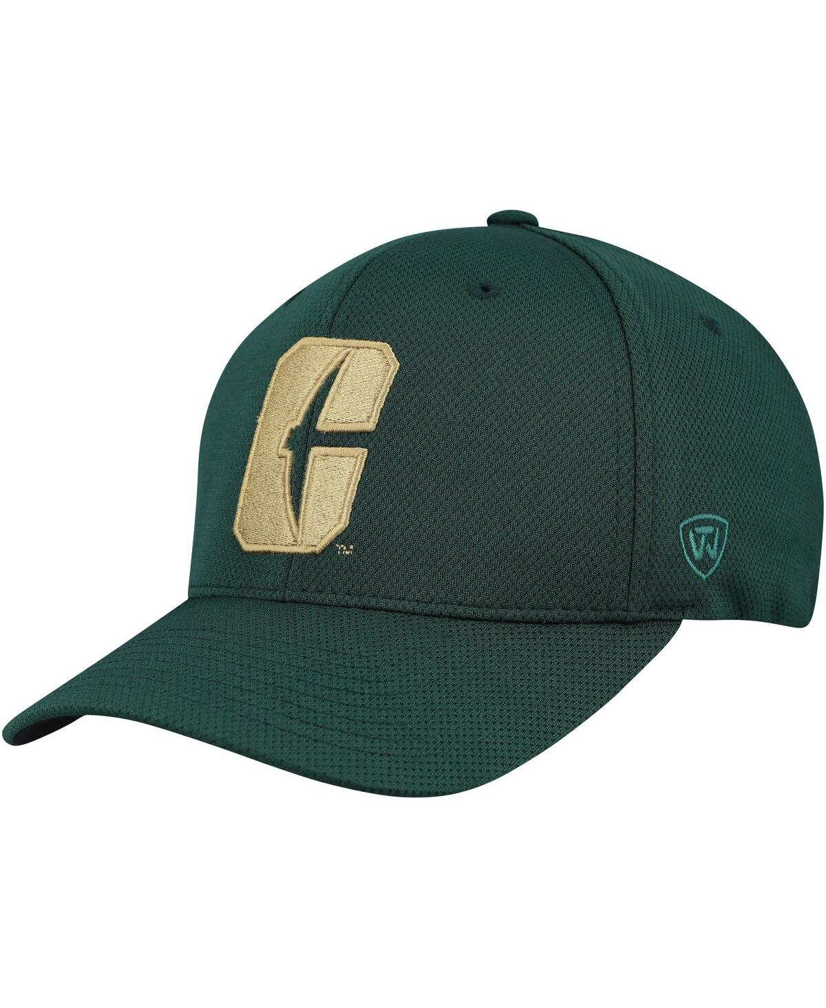Top Of The World Men'sâ Green Charlotte 49ers Reflex Hybrid Tech Flex Hat