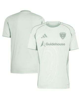 adidas - Men's Light Green D.C. United 2025 One Planet Pre-Match Top