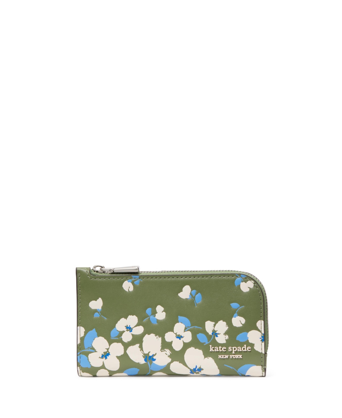 Shop Kate Spade Devin Painterly Bouquet Small Bifold Wallet