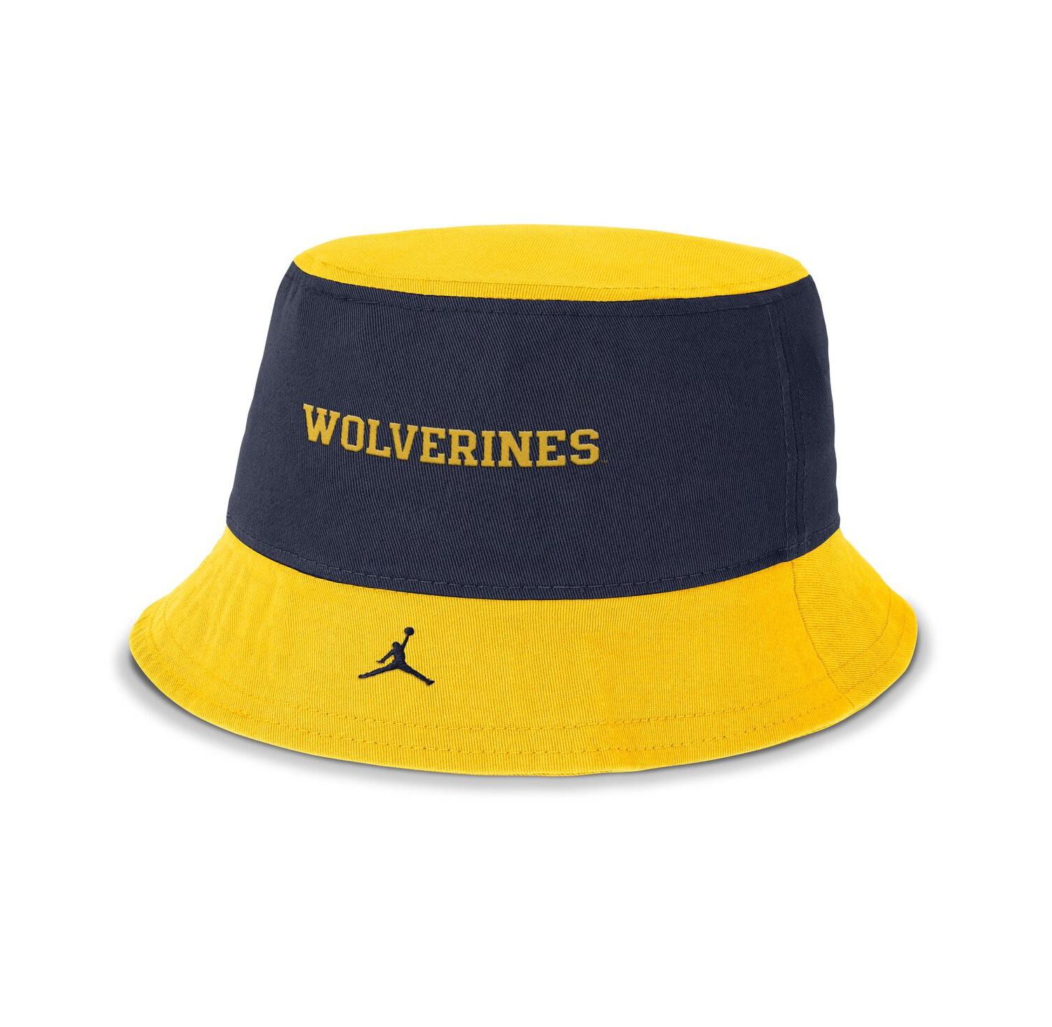 Men's Navy/Maize Michigan Wolverines Apex Bucket Hat