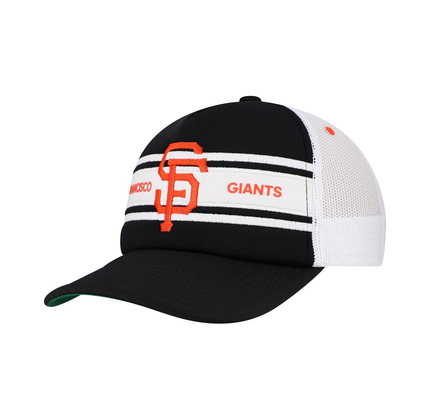 Men's Black San Francisco Giants Sideline Trucker Adjustable Hat