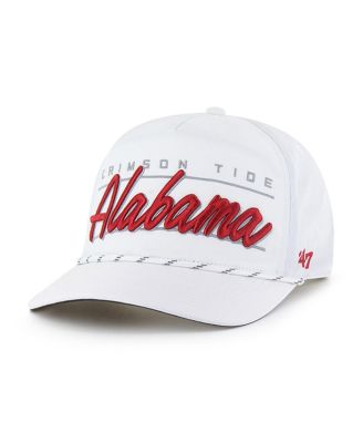 '47 Brand - Men's White Alabama Crimson Tide Condor Hitch Brrr Adjustable Hat