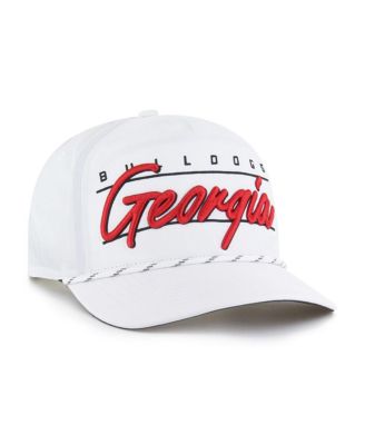 Men's White Georgia Bulldogs Condor Hitch Brrr Adjustable Hat