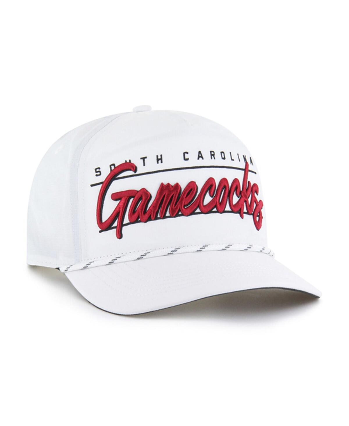47 BRAND MEN'S WHITE SOUTH CAROLINA GAMECOCKS CONDOR HITCH BRRR ADJUSTABLE HAT