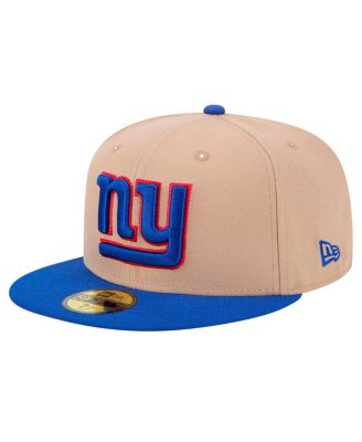 New Era - Men's Tan New York Giants Logo Main 59FIFTY Fitted Hat