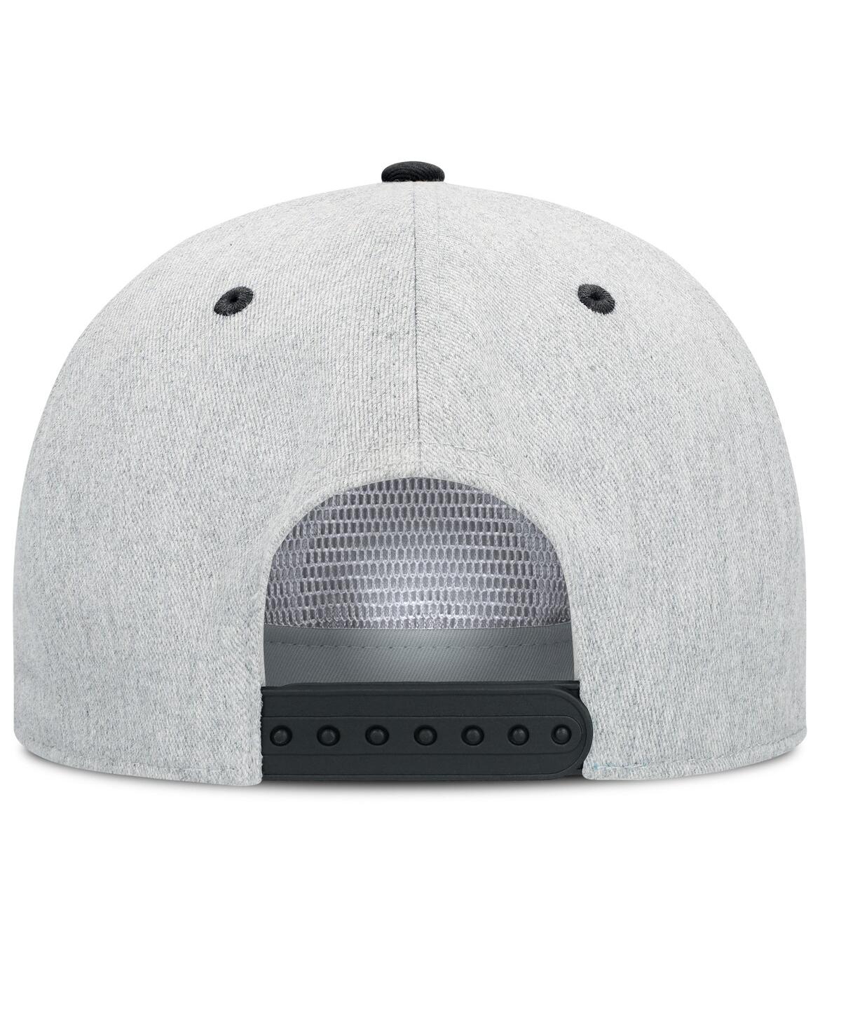 Fanatics Men's Heather Gray Columbus Crew Chip Golfer Snapback Hat
