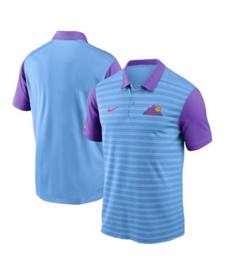 Men's Light Blue/Purple Colorado Rockies 2025 City Connect Authentic Collection Victory Performance Polo Shirt
