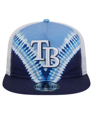 Men's Tampa Bay Rays Tie-Dye Golfer Trucker Adjustable Hat