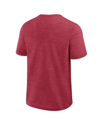 Men's Heather Red Arizona Diamondbacks Top Notch T-Shirt