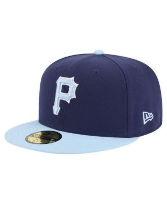 New Era - Men's Navy/Light Blue Pittsburgh Pirates Color Pack 2-Tone 59FIFTY Fitted Hat