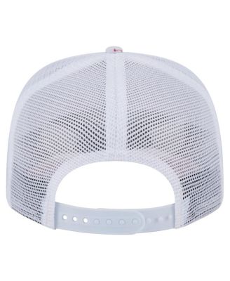 Men's&nbsp;White Pittsburgh Pirates Flamingo Mesh Back 9SEVENTY Stretch-Snap Hat