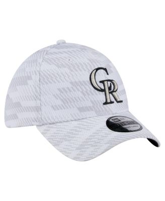 Men's&nbsp;White Colorado Rockies Graded 39THIRTY Flex Hat