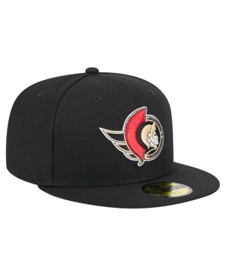 Men's Black Ottawa Senators Core 59FIFTY Fitted Hat
