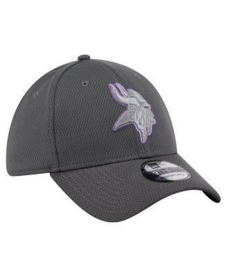 Men's Graphite Minnesota Vikings Main 39THIRTY Flex Hat