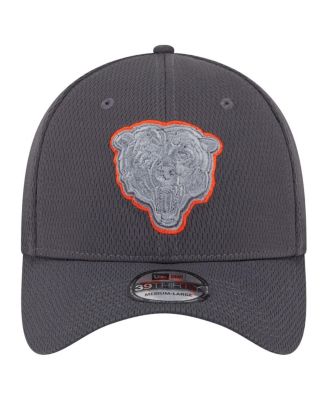 Men's Graphite Chicago Bears Main 39THIRTY Flex Hat